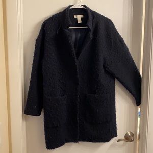 H&M navy blue jacket